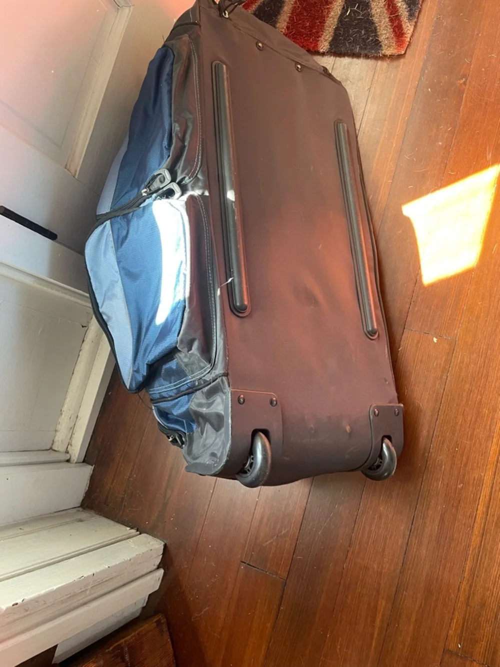 Eddie Bauer Blue Travel Duffel with Multiple Compartments